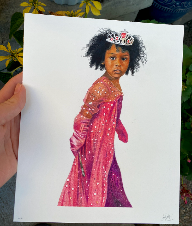 Color Pencil Portrait