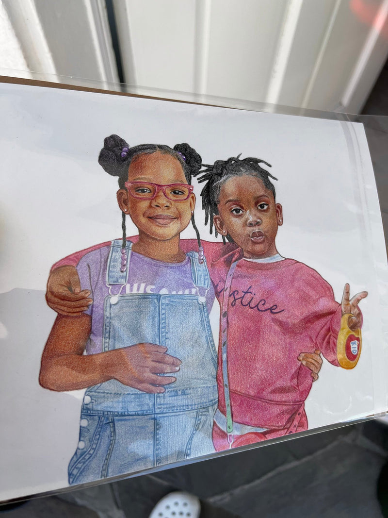 Color Pencil Portrait
